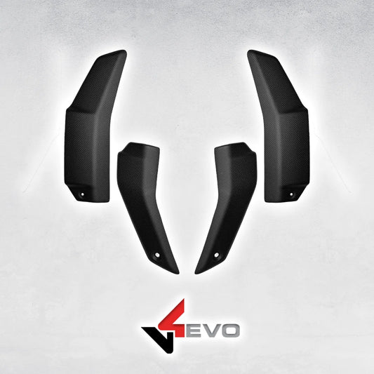 v4evo | Carbon Radiators Cover | DUCATI Streetfighter V4 (18-24)