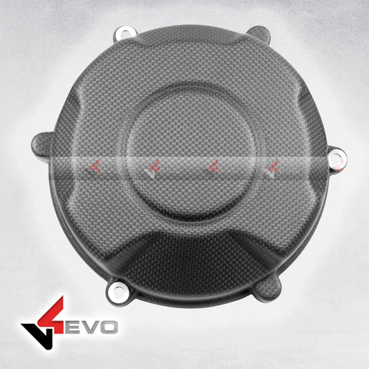 v4evo | Carbon Fiber Clutch Cover | DUCATI Panigale V4