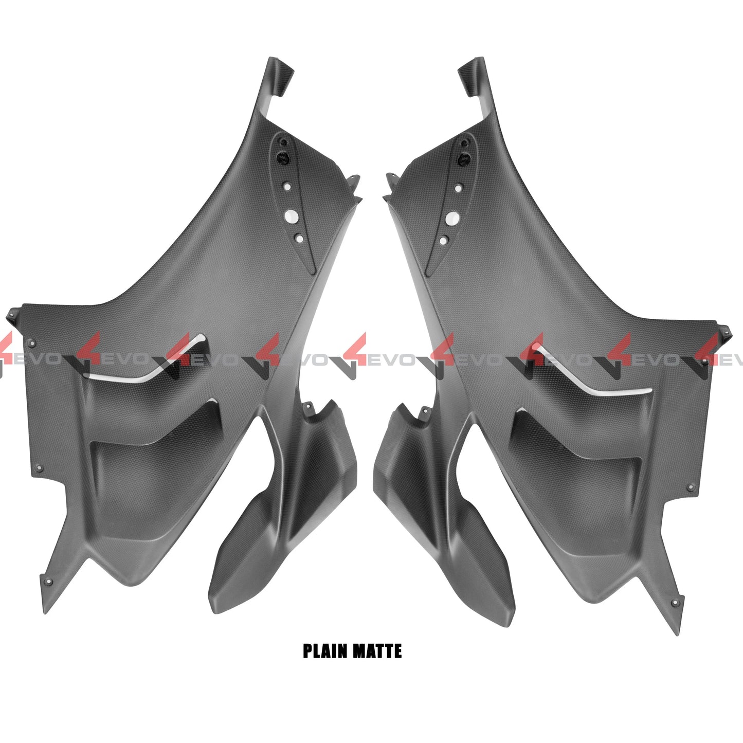 v4evo | Carbon Side Fairings (Set) | DUCATI Panigale V4S/V4R (20-21)