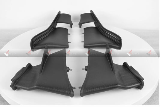 v4evo | Carbon SuperLeggera Replica Wings | DUCATI Panigale V4 (18-21)