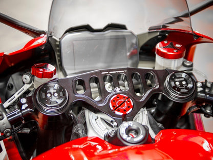 DBK Special Parts | V4 UPPER STEERING PLATE GP EDITION