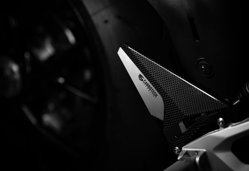 GS Carbotech | HEEL GUARDS Titanline | Ducati Panigale/StreetFighter V4