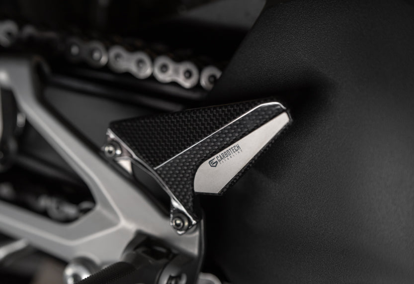 GS Carbotech | HEEL GUARDS Titanline | Ducati Panigale/StreetFighter V4