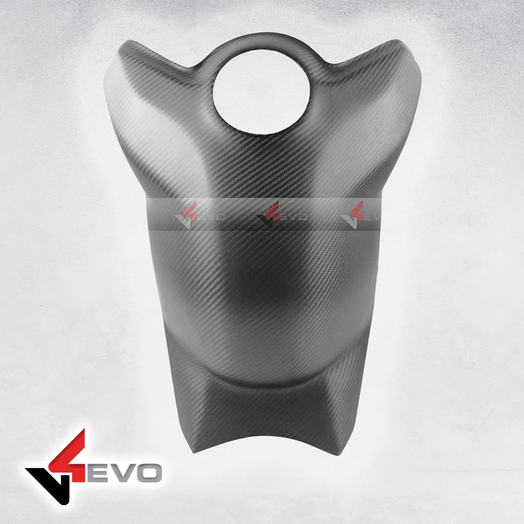 v4evo | Carbon Fuel Tank Cover | DUCATI Panigale Streetfighter V4 (18-22)