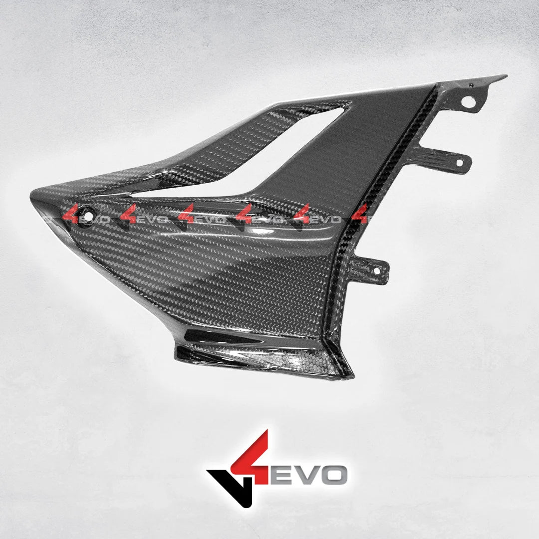 v4evo | Carbon Under Tray Panels | DUCATI Streetfighter V4 (18-22)