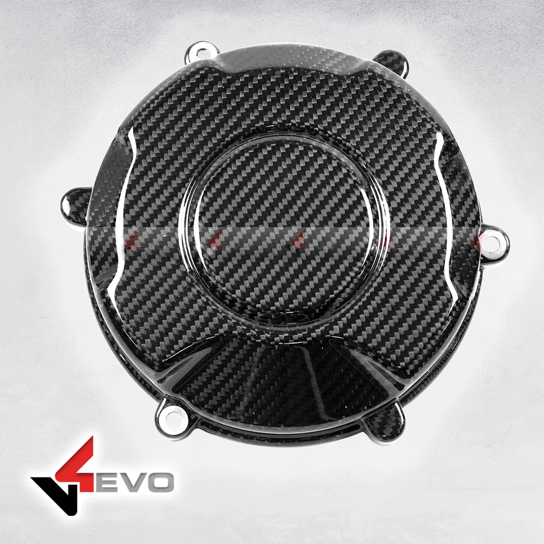 v4evo | Carbon Fiber Clutch Cover | DUCATI Panigale V4