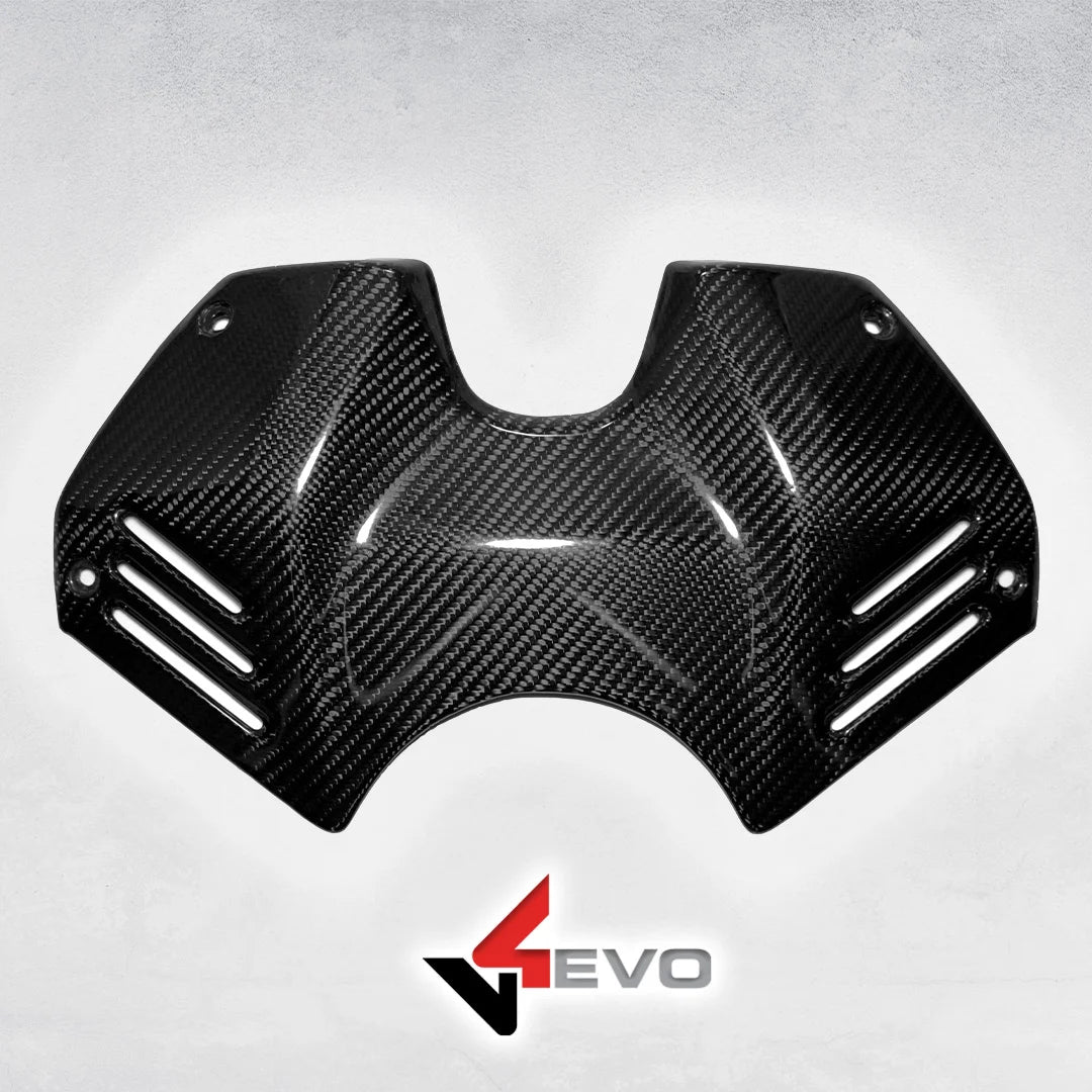 v4evo | Carbon Fiber Battery Cover | DUCATI Panigale V4 (18-21)
