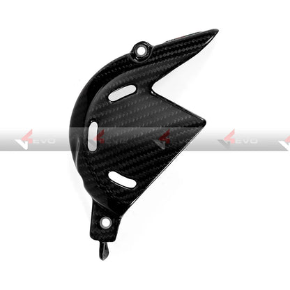 v4evo | Carbon Front Sprocket Cover | DUCATI Panigale/Streetfighter V4