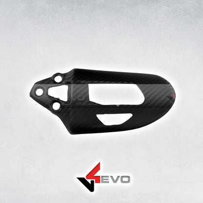 v4evo | Carbon Fiber Shock Absorber Cover | DUCATI Panigale/StreetFighter V2