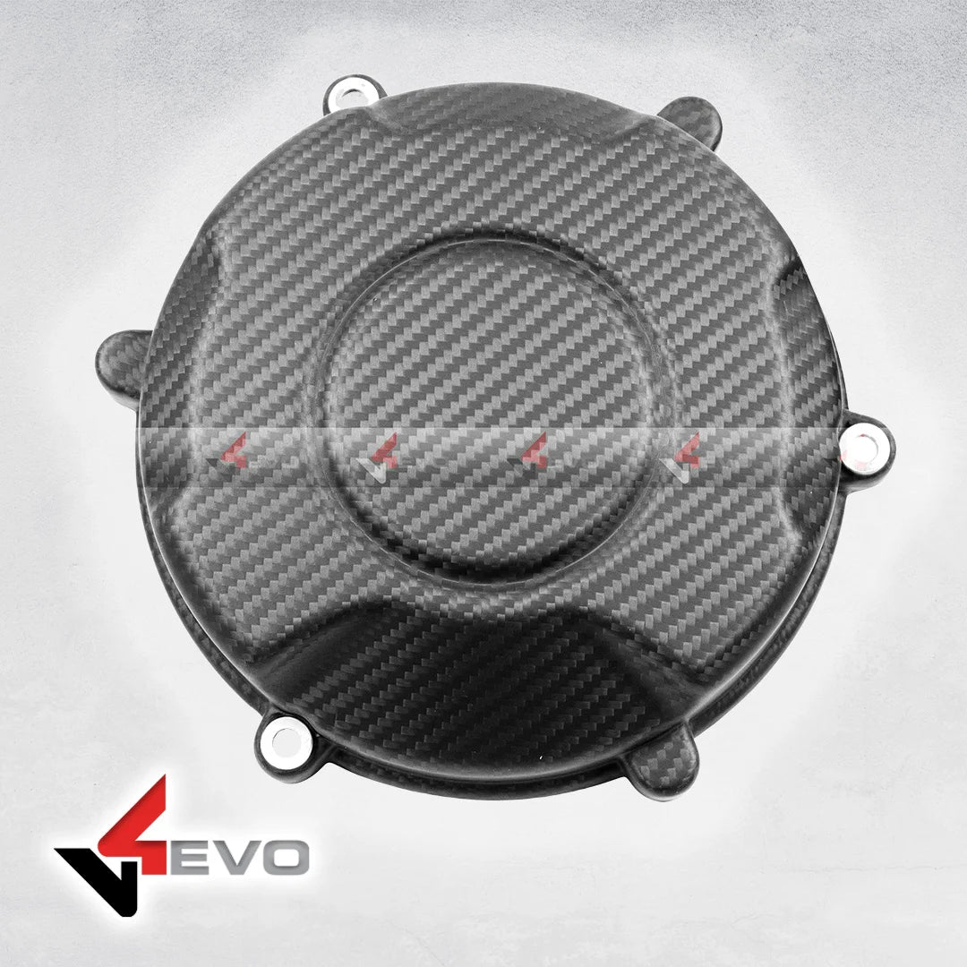 v4evo | Carbon Fiber Clutch Cover | DUCATI Panigale V4