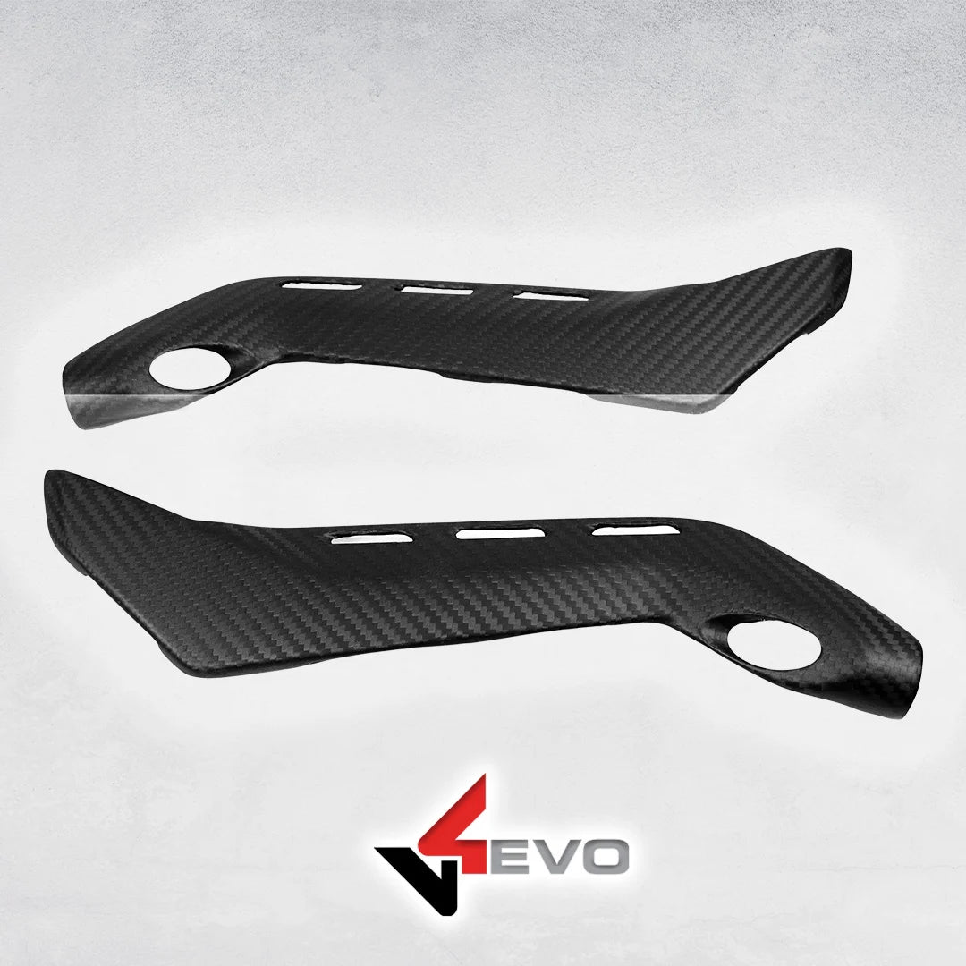 v4evo | Carbon Fiber SubFrame Covers | DUCATI Panigale V2/V4 (18-24')