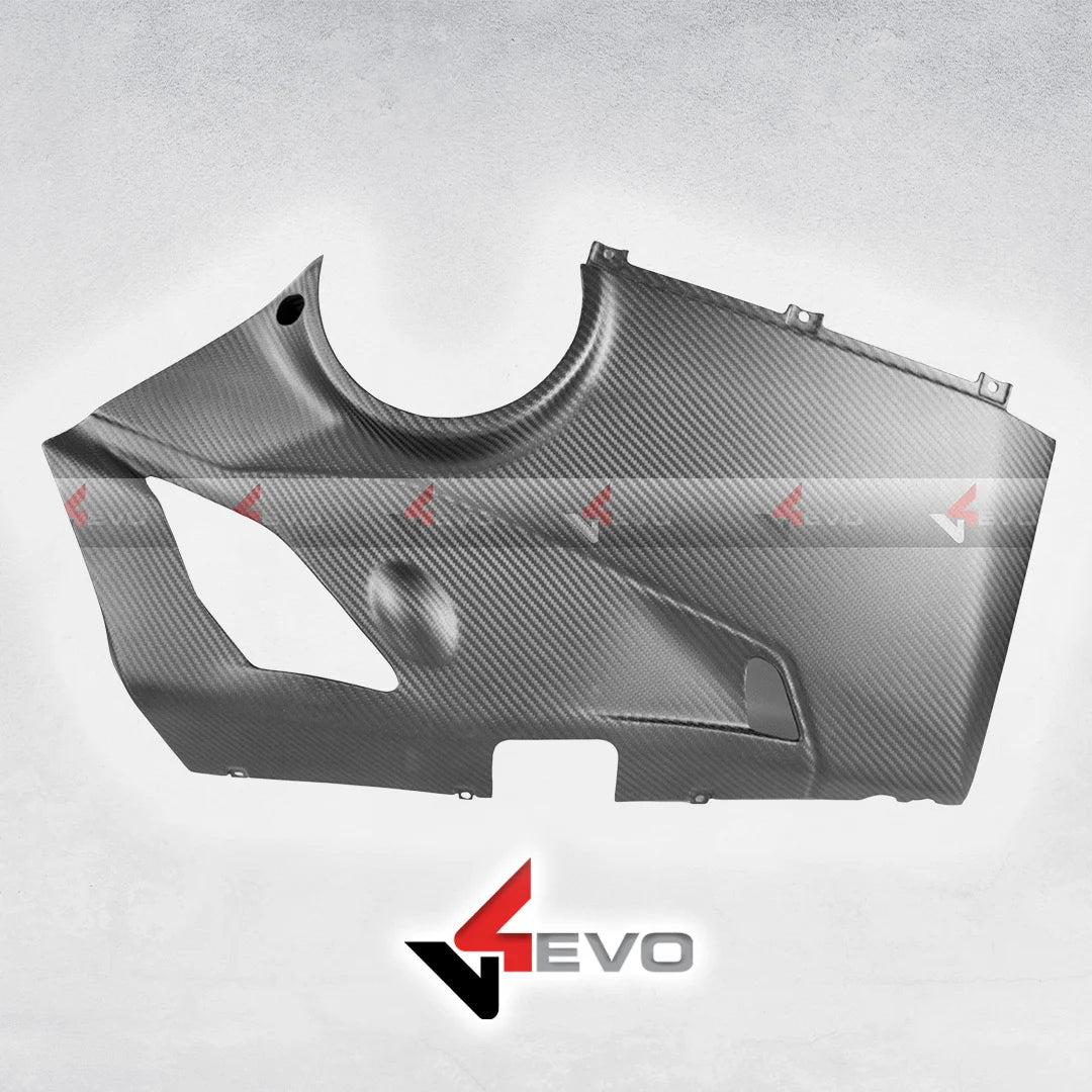 v4evo | Carbon Lower Fairings For Akrapovic | DUCATI Panigale V4
