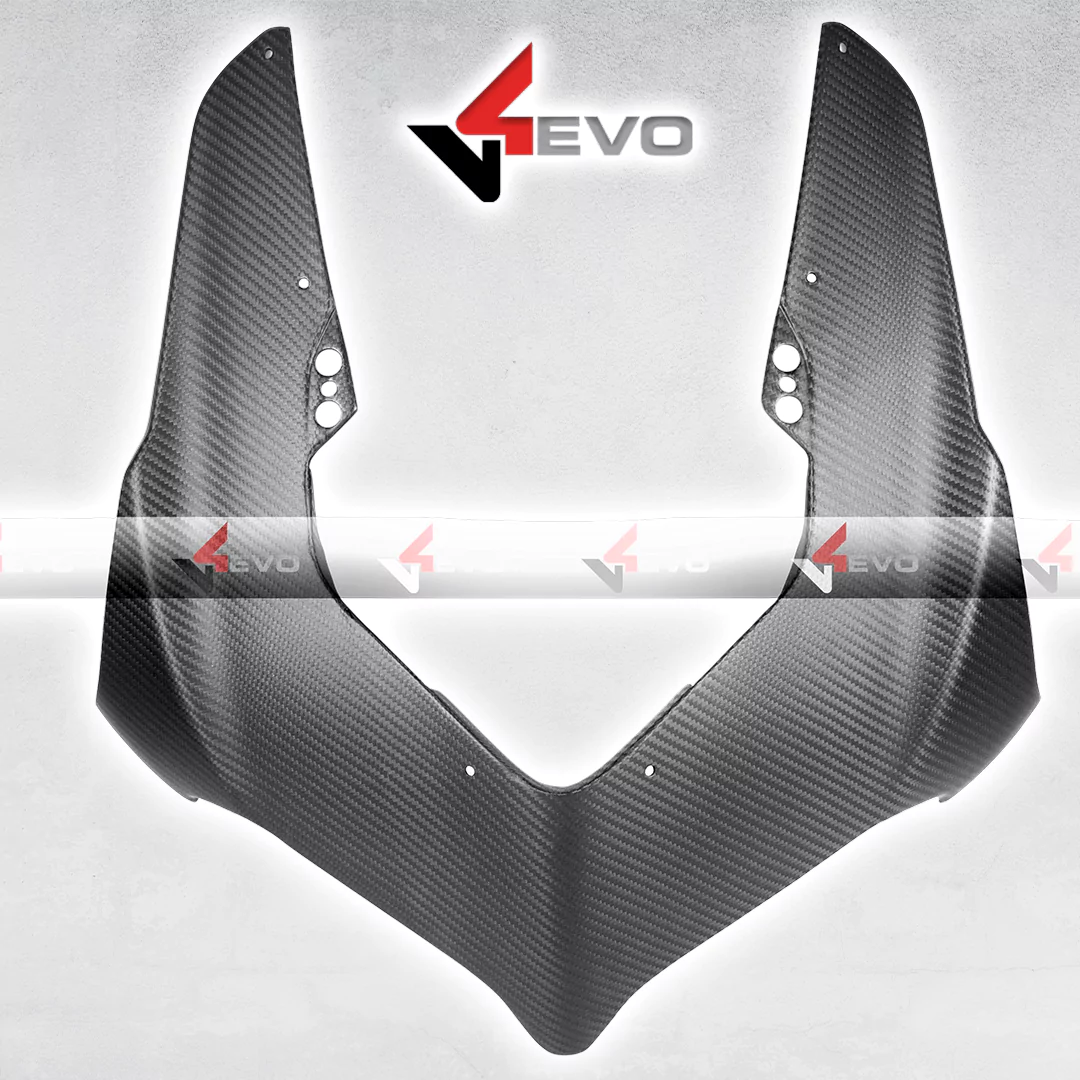 v4evo | Carbon Fiber Front Fairing | DUCATI Panigale V4 (20-24')