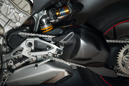v4evo | Carbon Swing Arm Cover | DUCATI Panigale V4