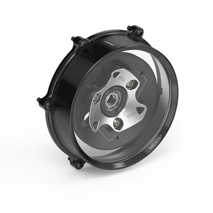 Rizoma | Clear Clutch Cover Kit | Ducati V2 - (18-24)