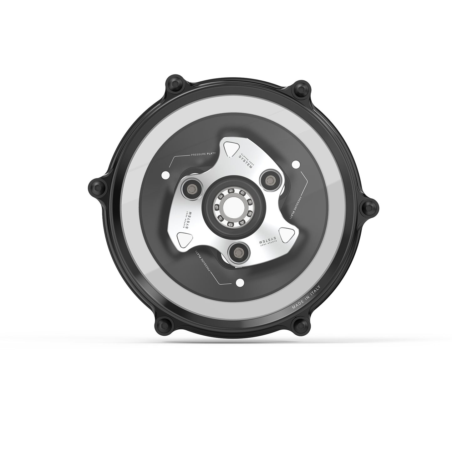 Rizoma | Clear Clutch Cover Kit | Ducati V2 - (18-24)