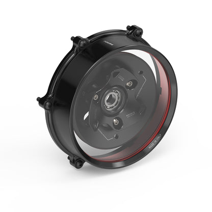 Rizoma | Clear Clutch Cover Kit | Ducati V2 - (18-24)