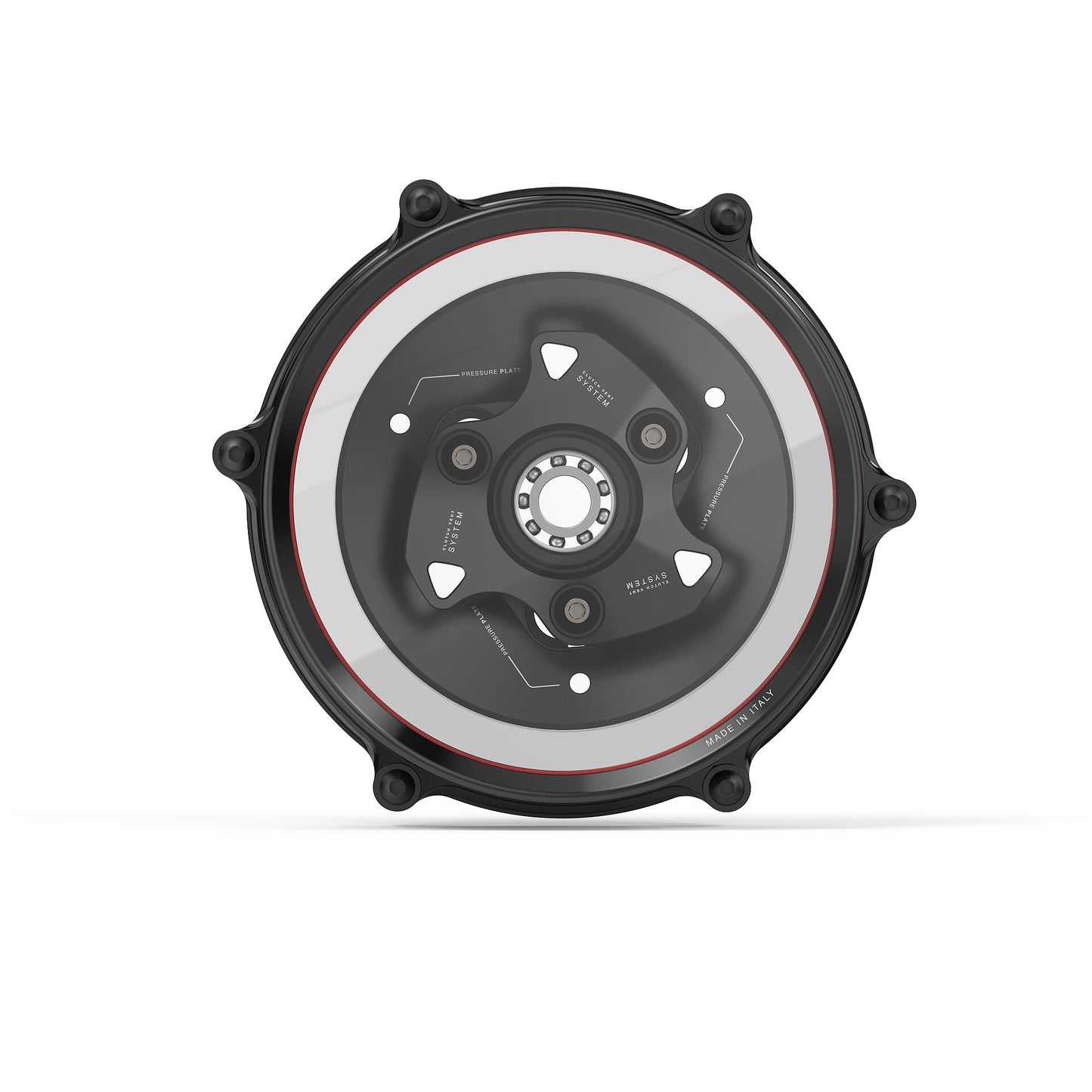 Rizoma | Clear Clutch Cover Kit | Ducati V2 - (18-24)