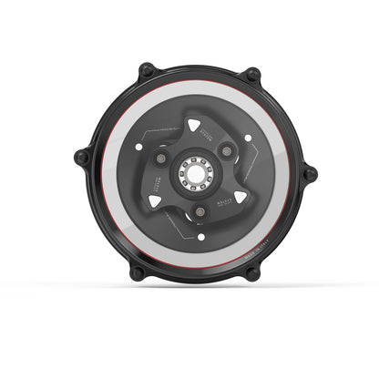 Rizoma | Clear Clutch Cover Kit | Ducati V2 - (18-24)
